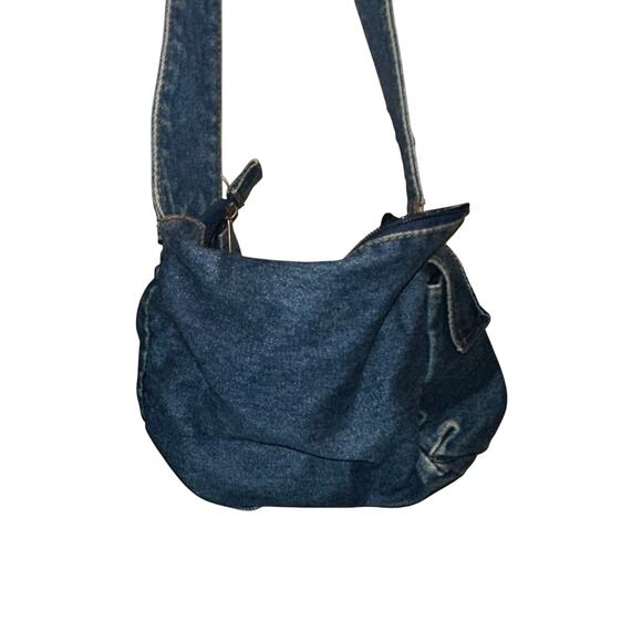 Y2k vintage denim boho bag - Picture 4 of 5